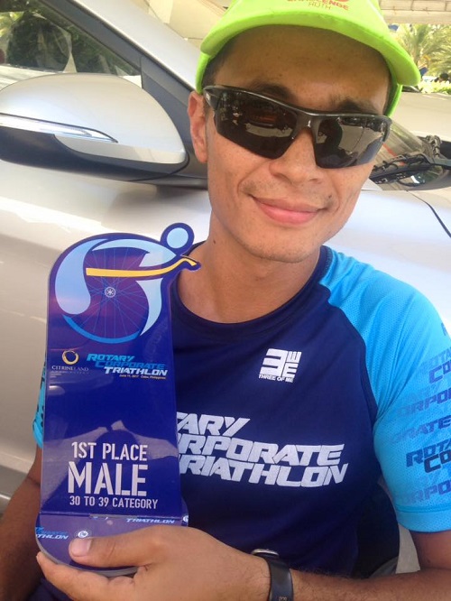 1. Platz AG Rotary Corporate Triathlon, Mactan Island