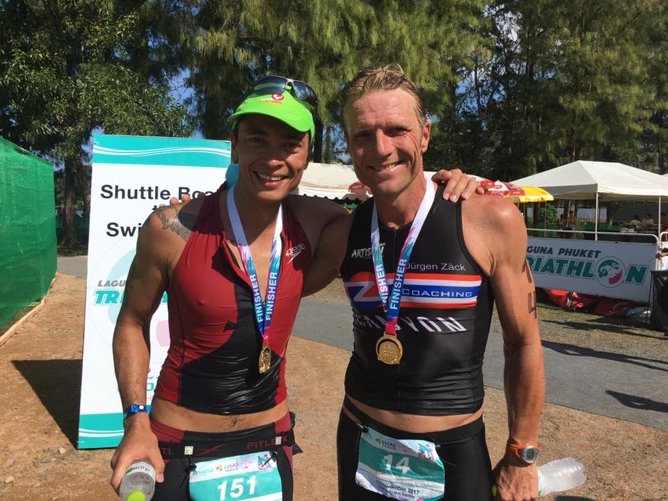 John Rüth & Jürgen Zäck, Laguna Phuket Triathlon 2017
